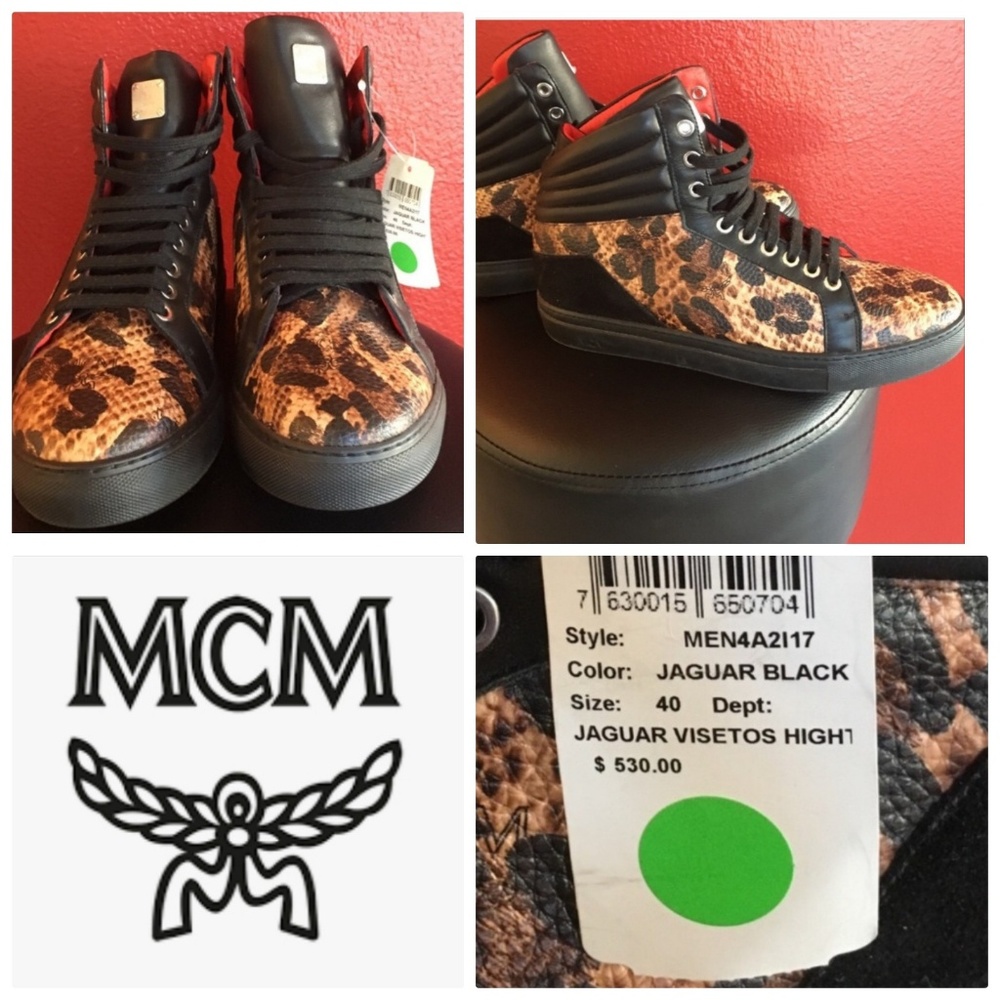 MCM Visetos Sneakers